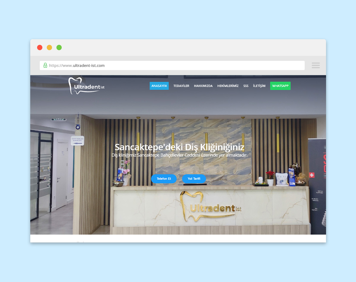 Ultra Dentist — proje sunumu