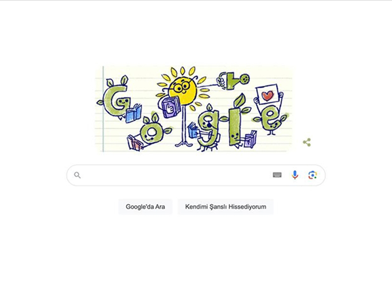 Google’dan Öğretmenler Günü İçin Doodle