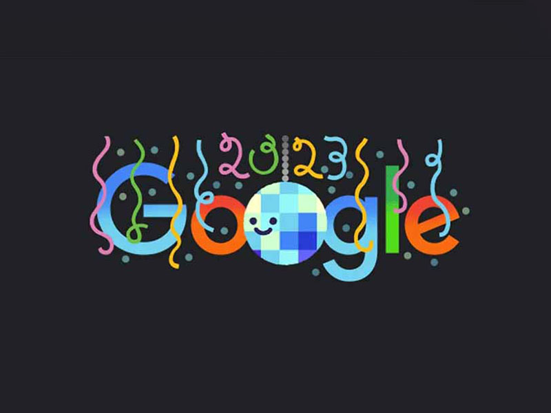 Google'dan yeni yıla özel Doodle
