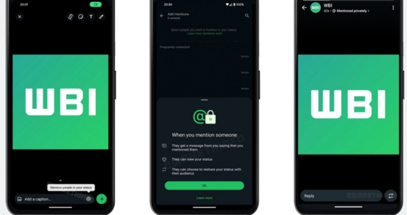 WhatsApp’tan durum güncellemeleri için yeni özellik
