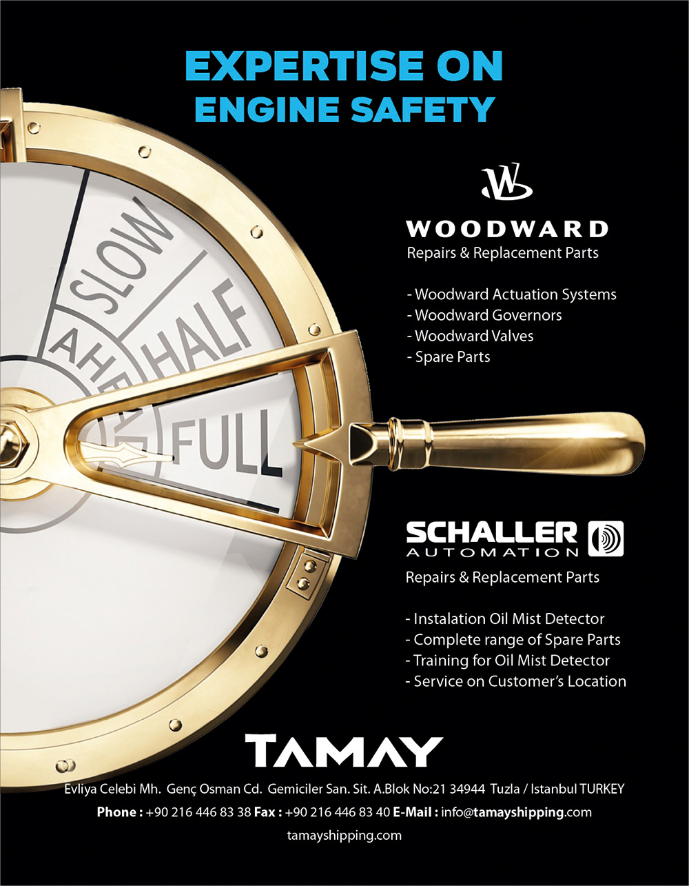 Tamay Shipping ilan tasarımı Tamay Shipping ilan tasarımı