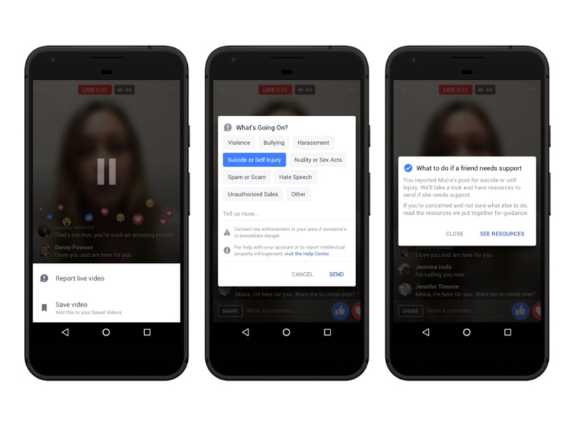 Facebook intihar eğilimi bulan bir yazılım yaptı.