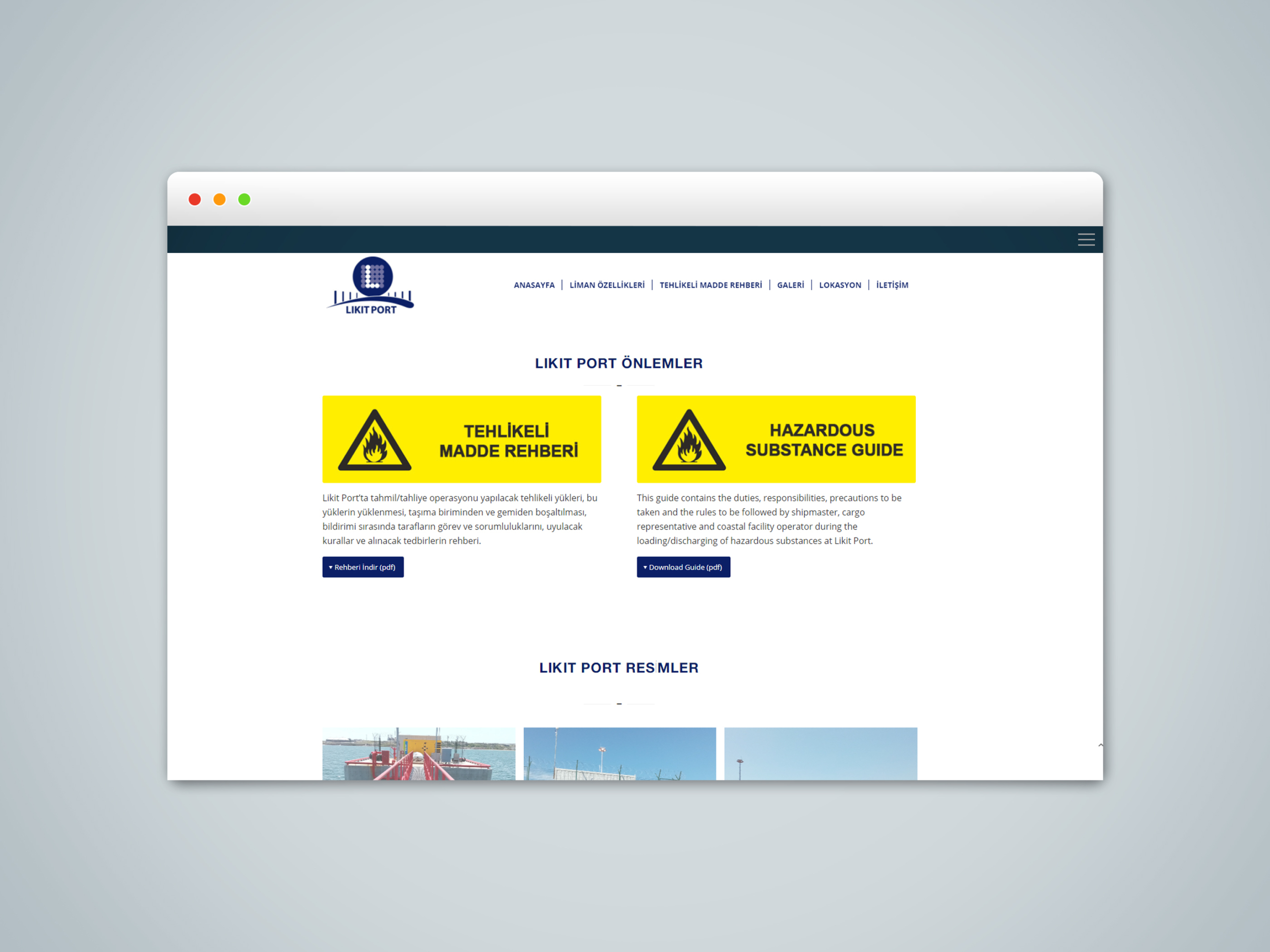 likit port kurumsal web tasarımı