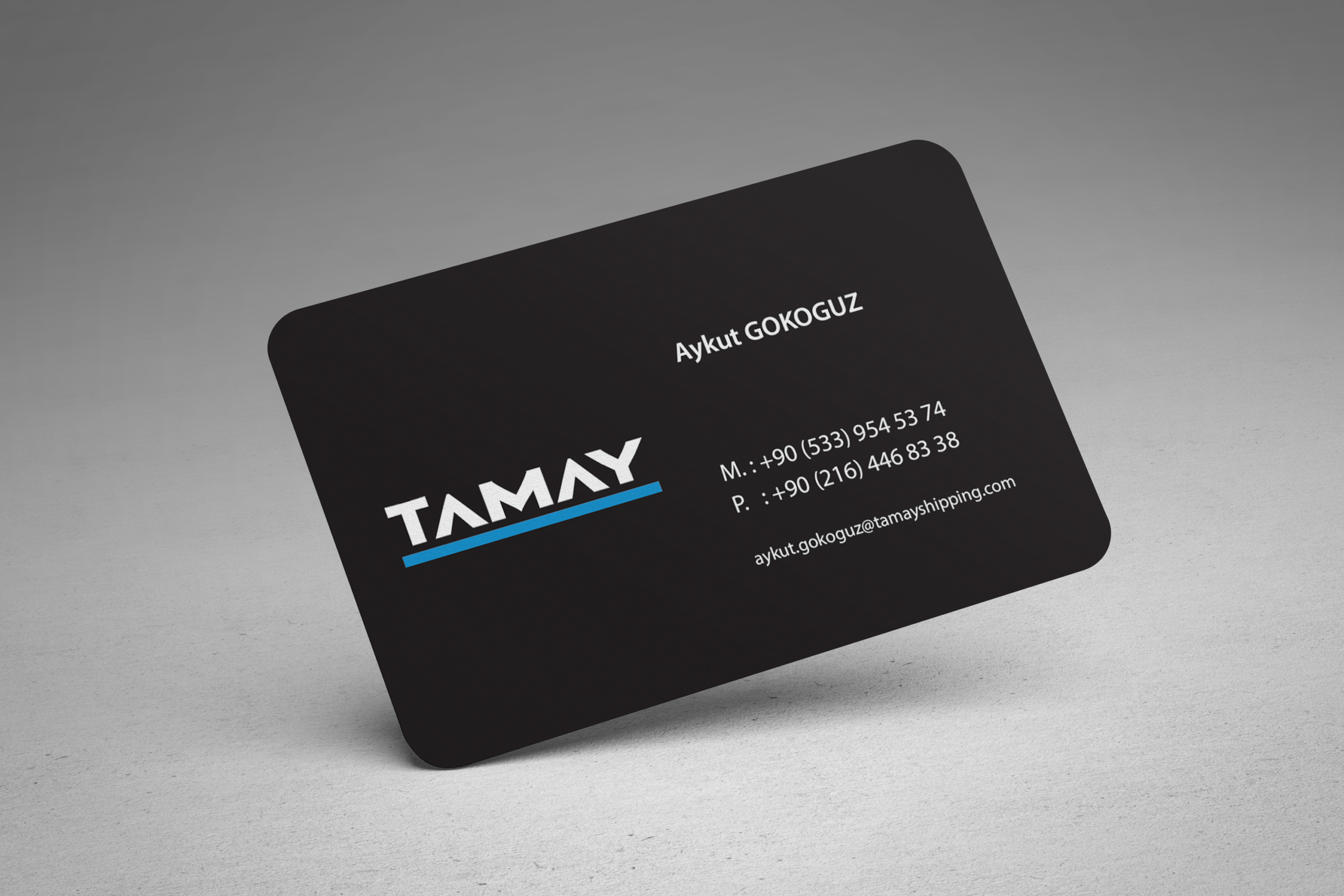 Tamay kartvizit tasarimi